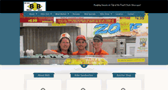 Desktop Screenshot of bbgrocerymeatdeli.com